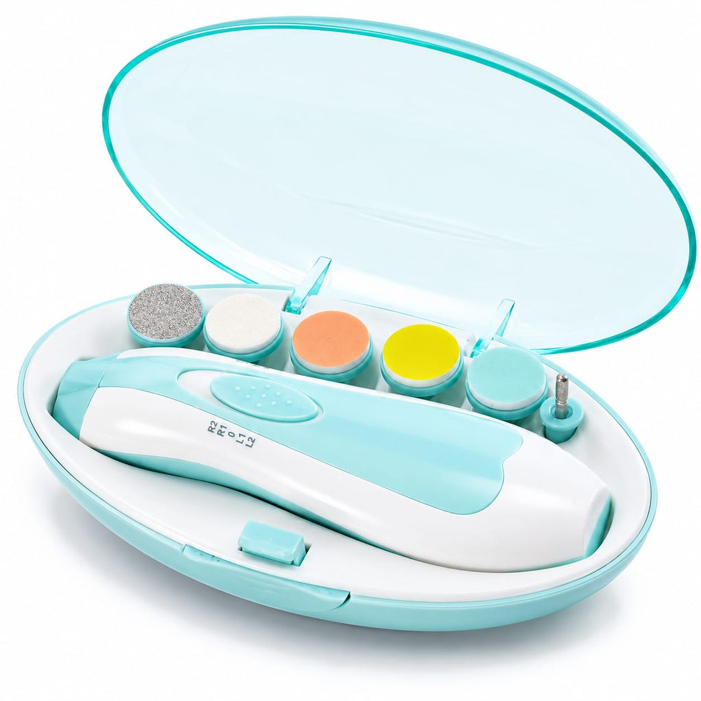 Baby Electric Nail Trimmer Kit – Safe Nail Cutter for Newborns & Kids